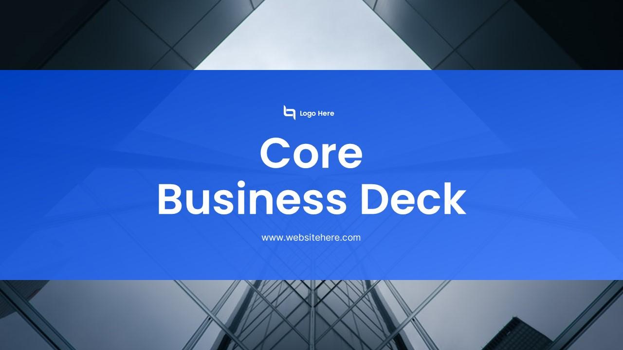 Corporate Business Deck PowerPoint