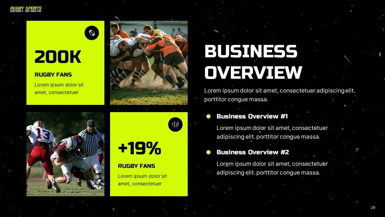 Rugby-Sports PowerPoint Template