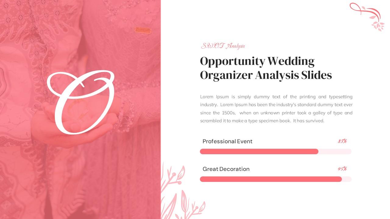 Wedding Organizer PowerPoint template