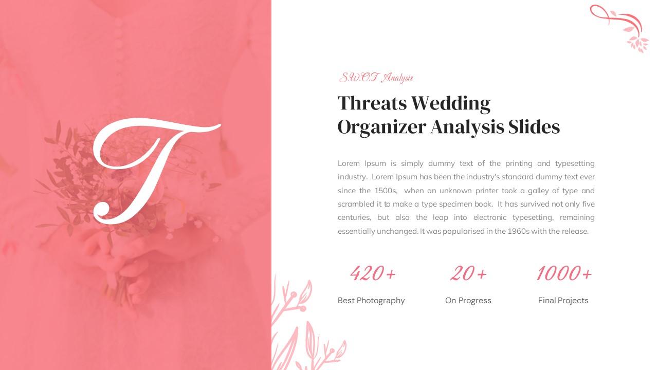Wedding Organizer PowerPoint template