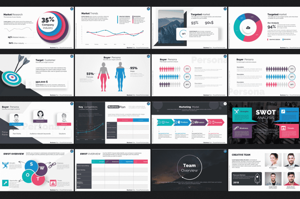 Free PowerPoint Business Plan Presentation Template