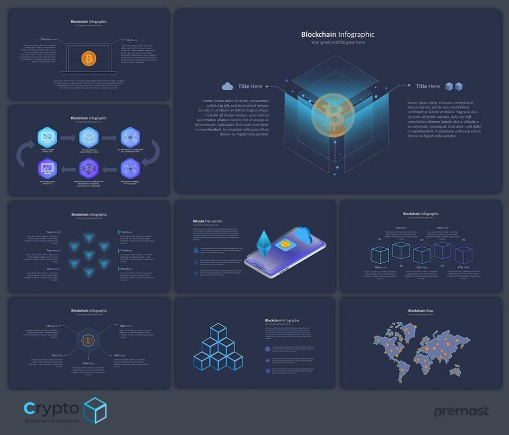 Blockchain & Cryptocurrency PowerPoint Template