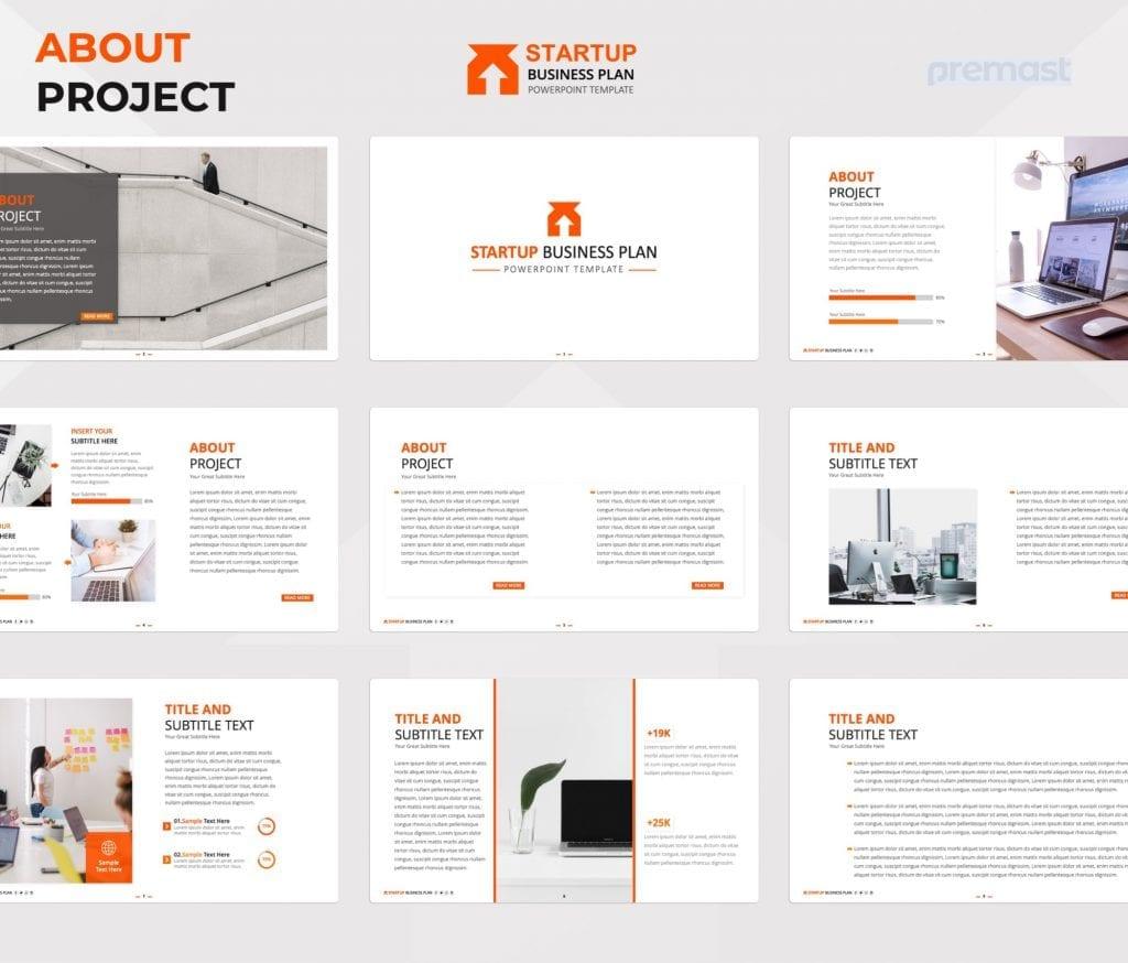 Startup Business Plan PowerPoint Presentation Template