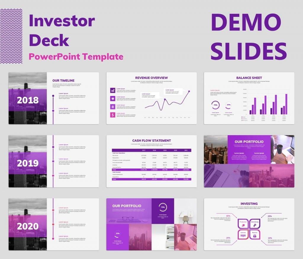 Investor Deck PowerPoint Template