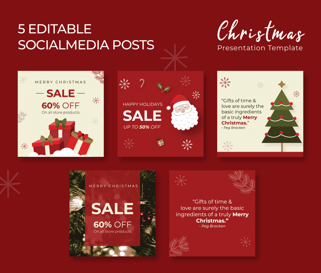 Merry Christmas PowerPoint Presentation Template