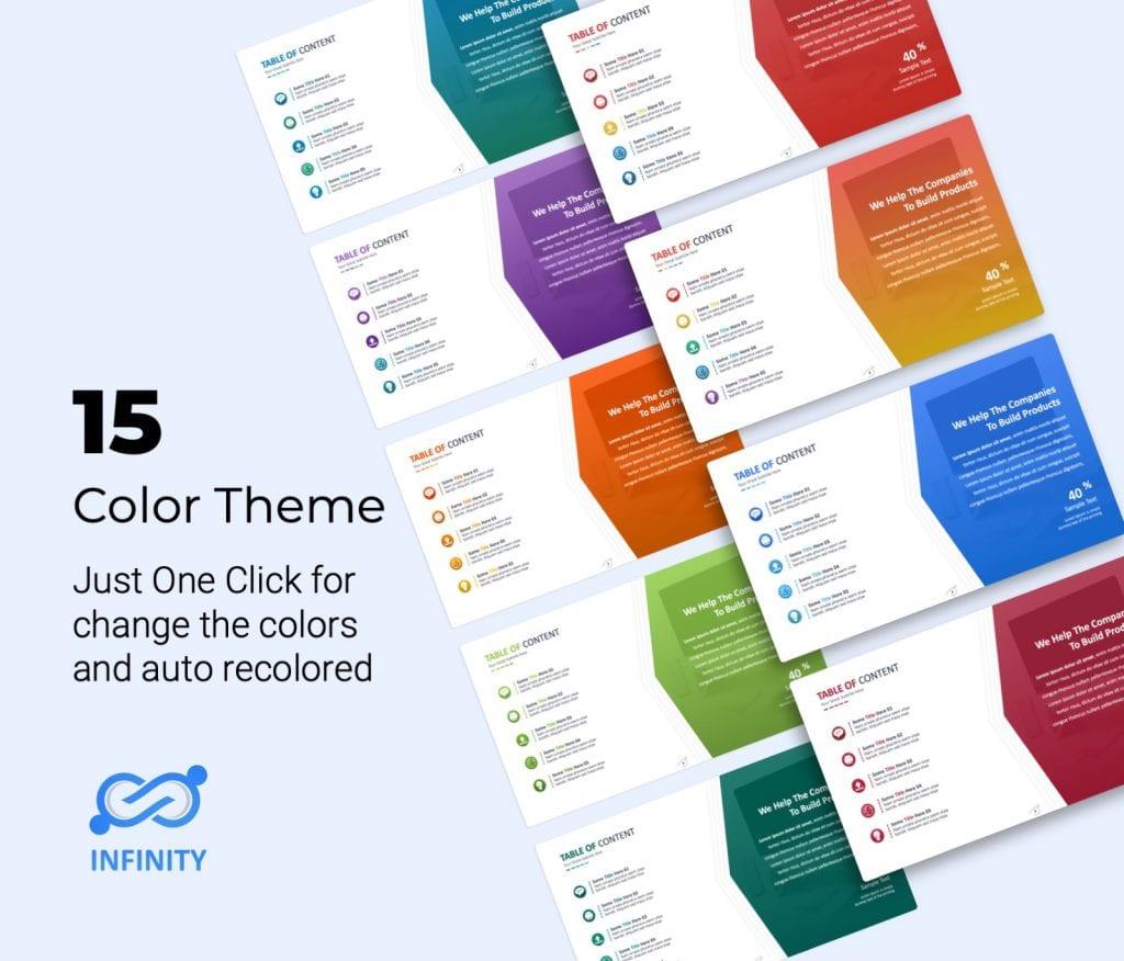 Infinity Marketing Plan PowerPoint Presentation Template