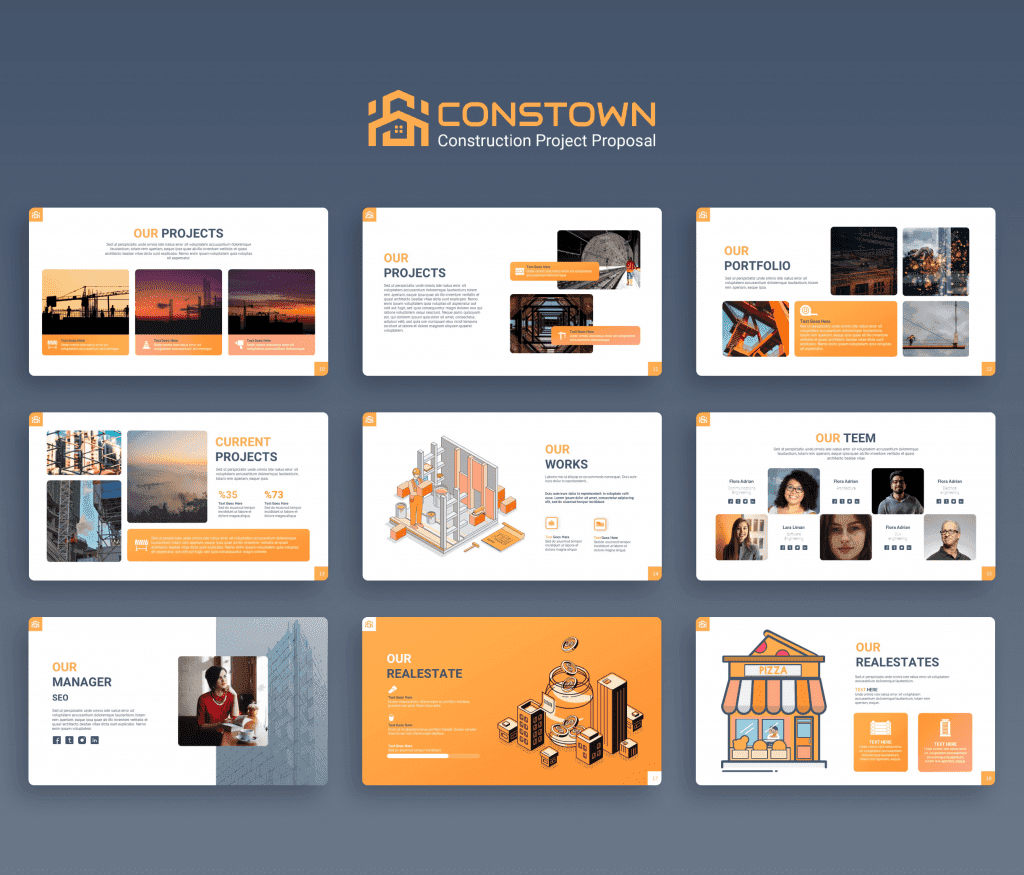 Constown – Construction Project Proposal Presentation