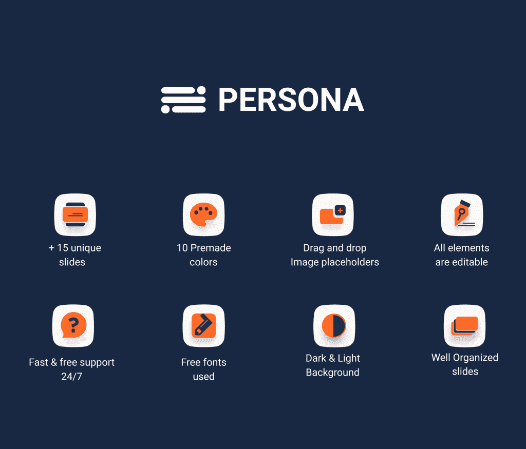 PERSONA – Professional CV PowerPoint Template