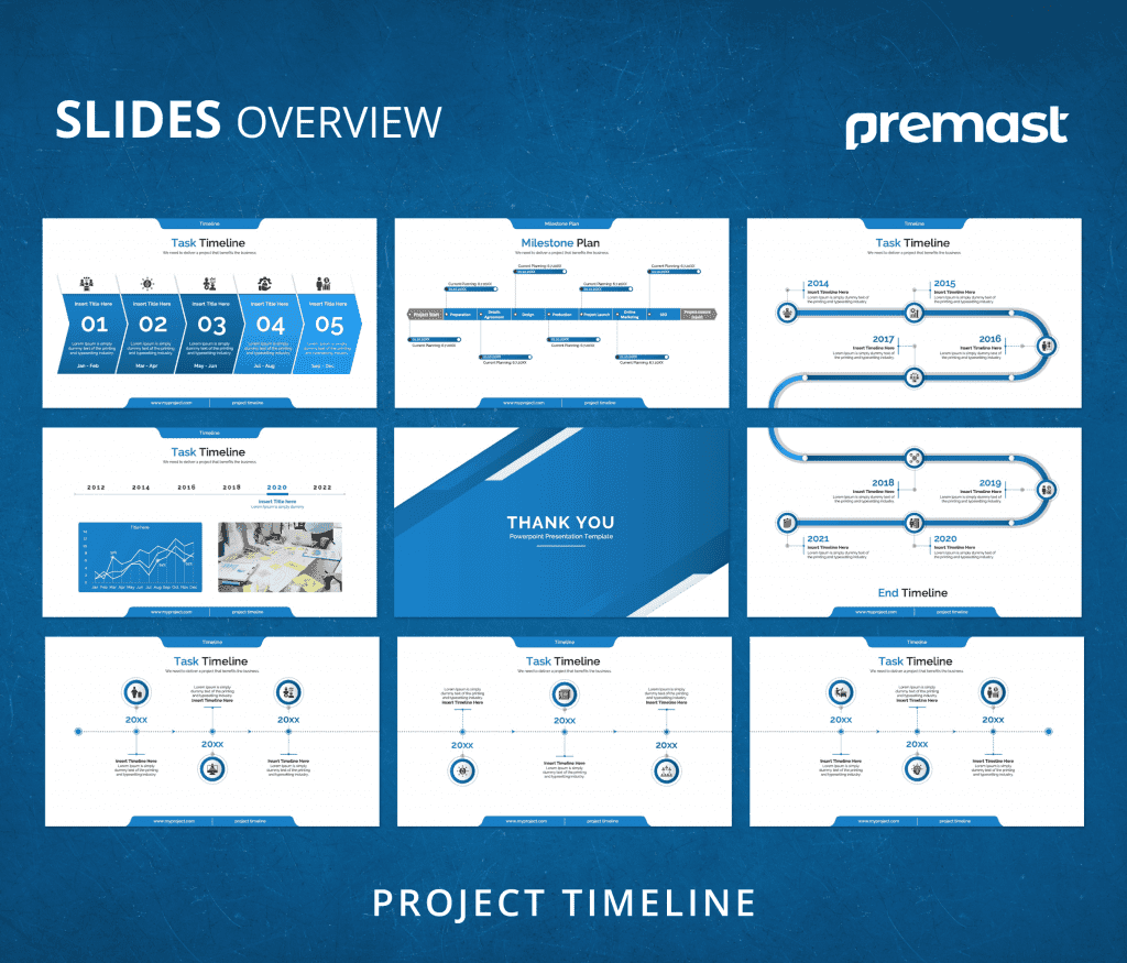 Project Timeline Report PowerPoint Presentation Template