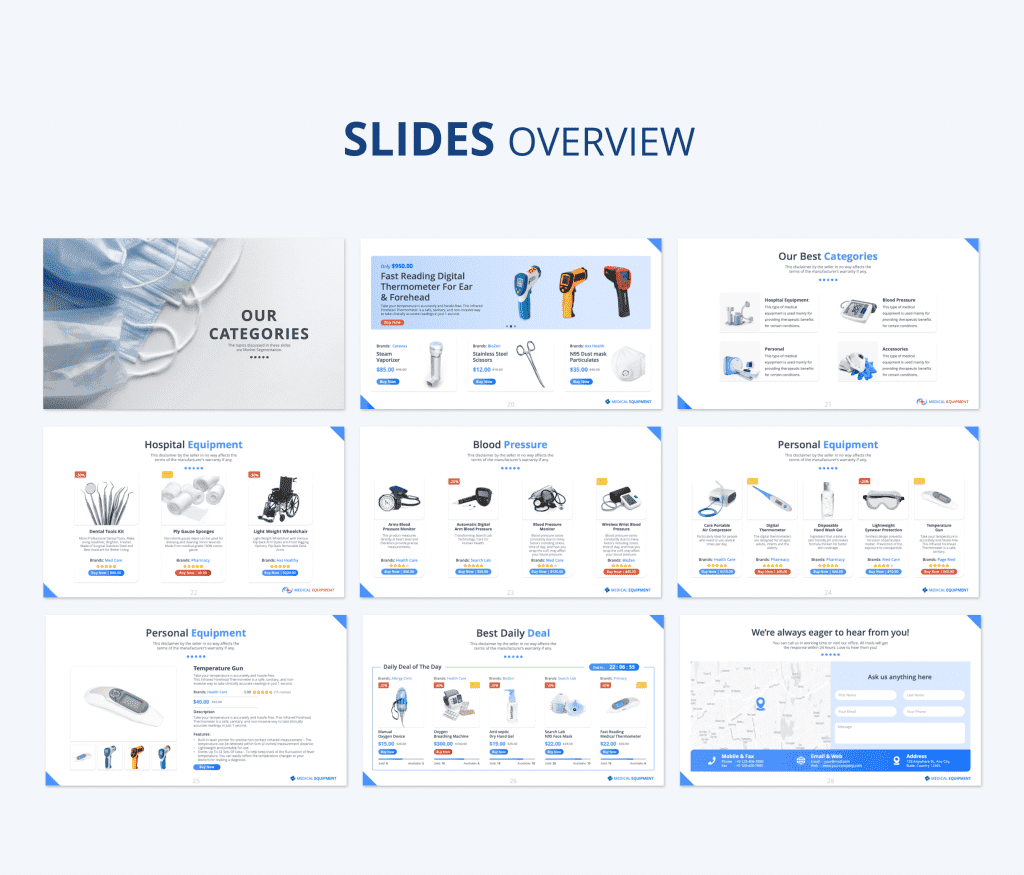 Medical Equipment PowerPoint Presentation – PPT