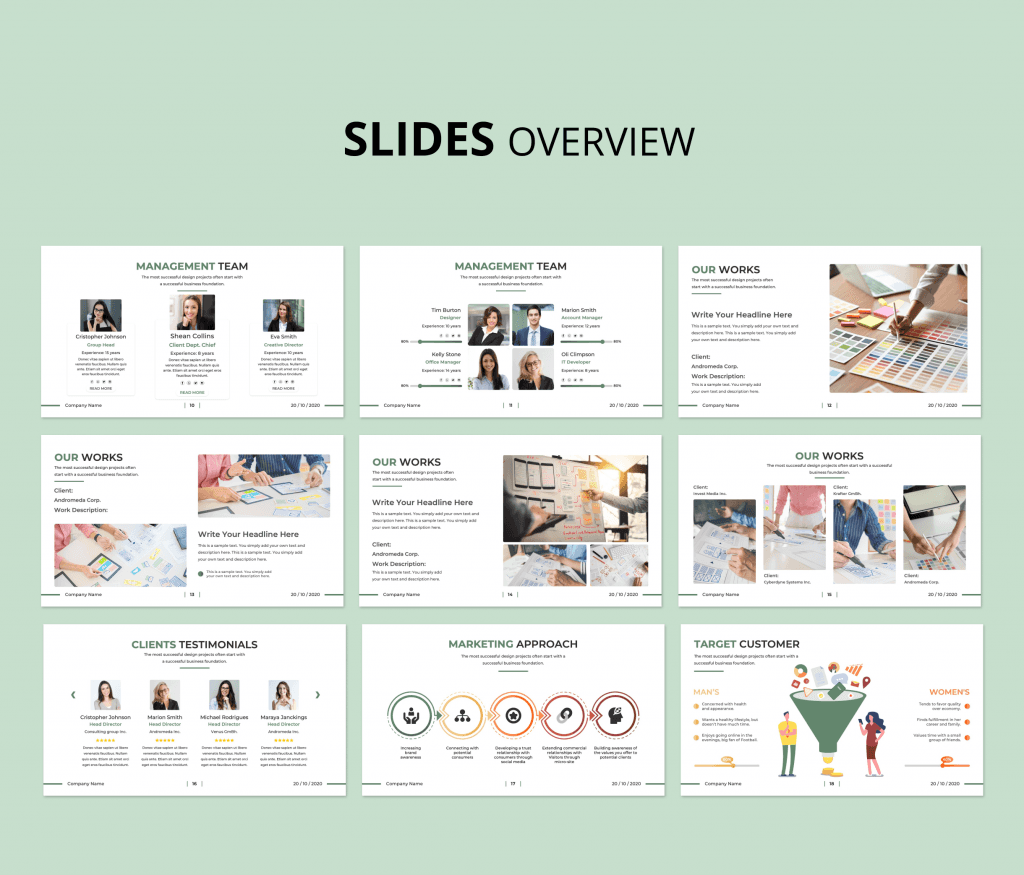 Website Proposal PowerPoint Presentation Template