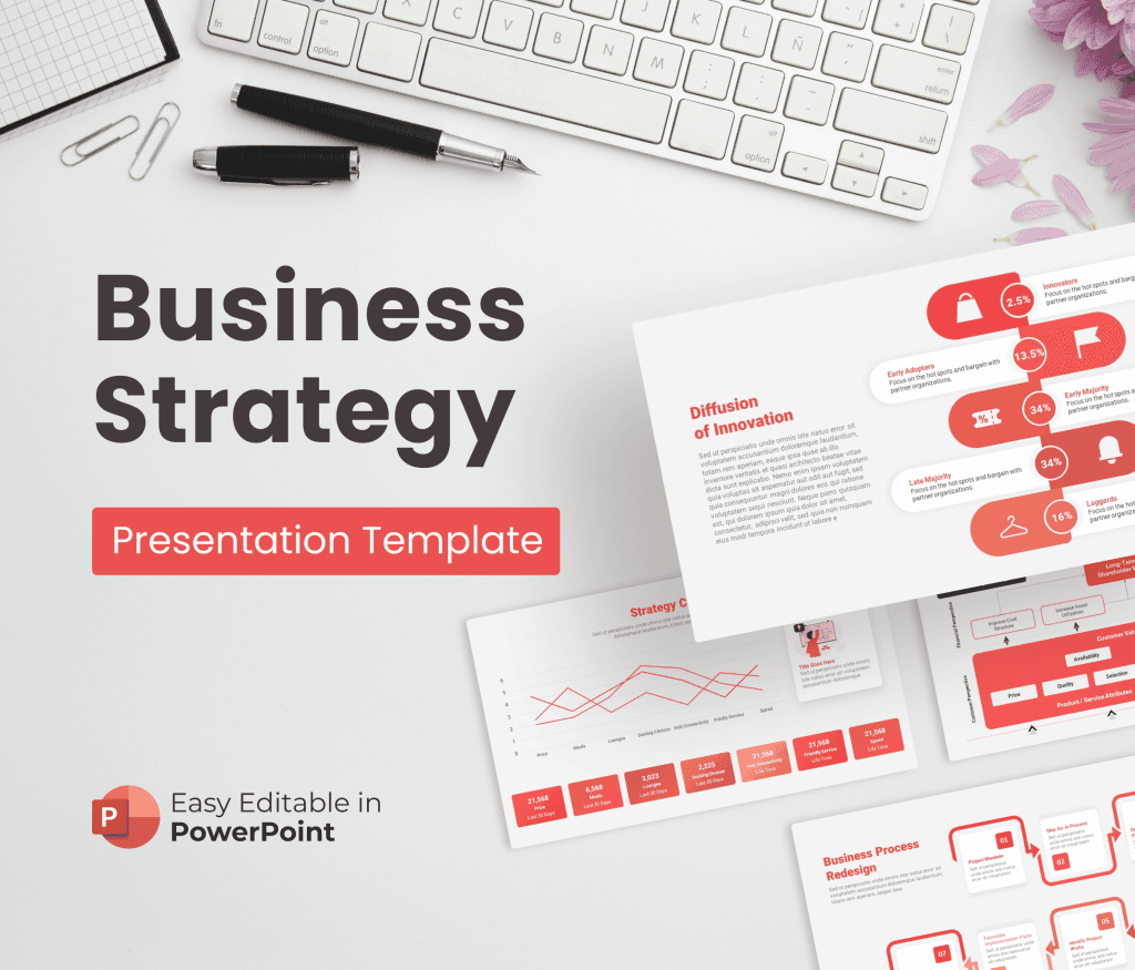 Business Strategy Presentation Template PPT