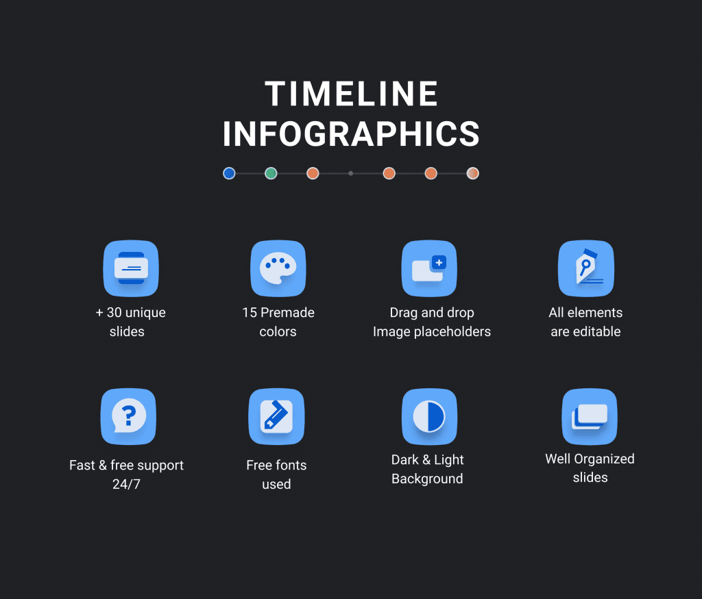 Timeline Infographics - PowerPoint Presentation Template