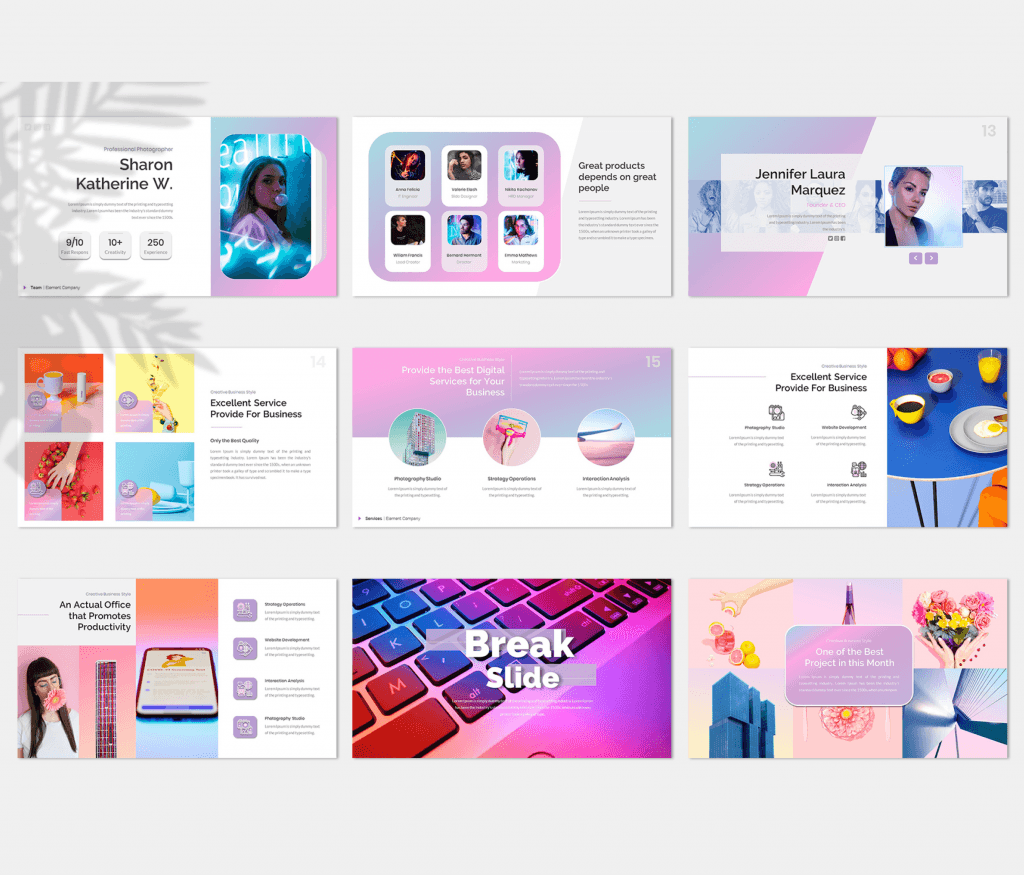 Element – Creative Business Presentation Template