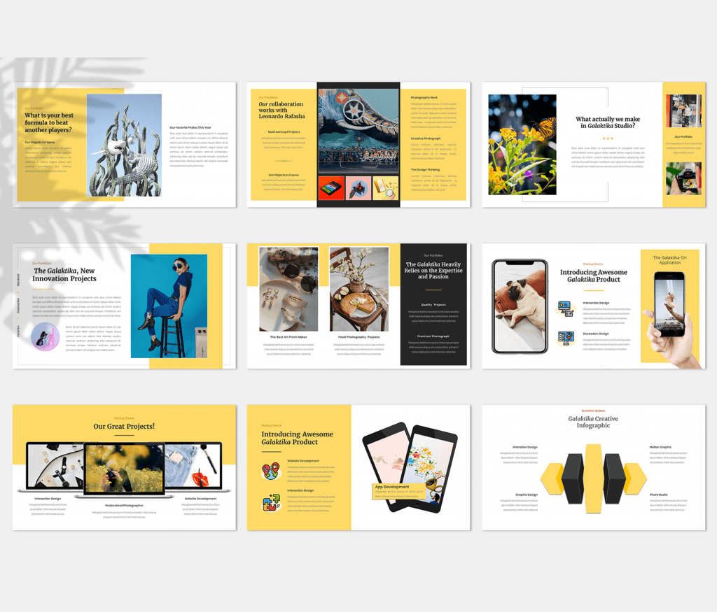 Galaktika – Creative Business Presentation Template