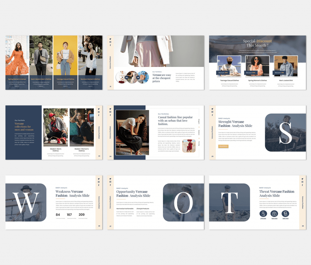 Vercase – Fashion Presentation Template