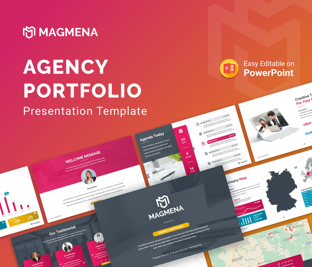 Magmena - Agency Portfolio PowerPoint Presentation