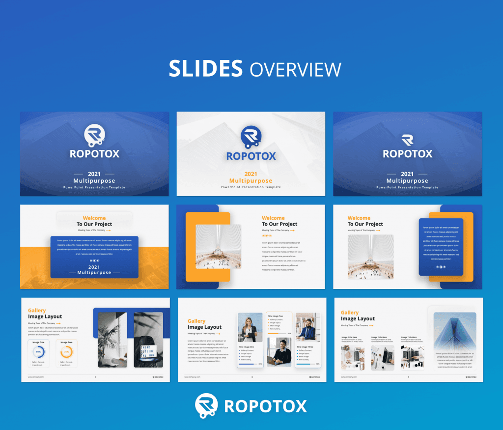 Ropotox 2021 Multipurpose Presentation Template