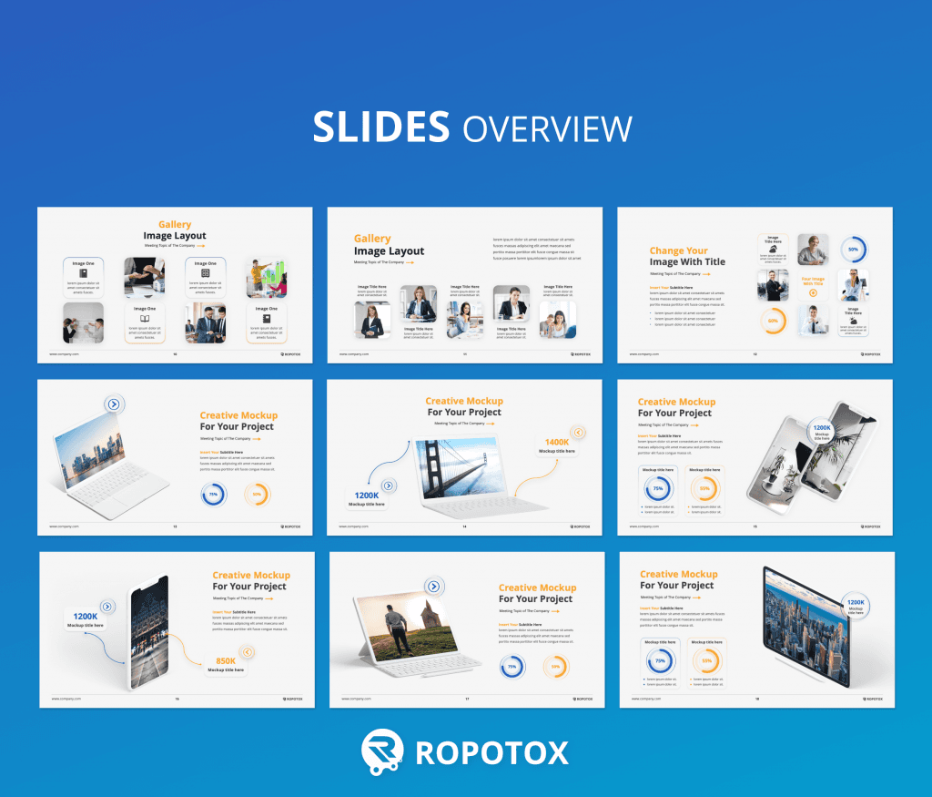 Ropotox 2021 Multipurpose Presentation Template