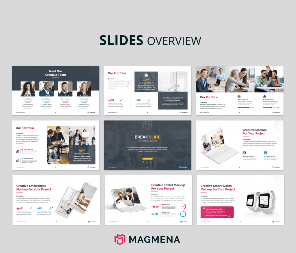 Magmena - Agency Portfolio PowerPoint Presentation