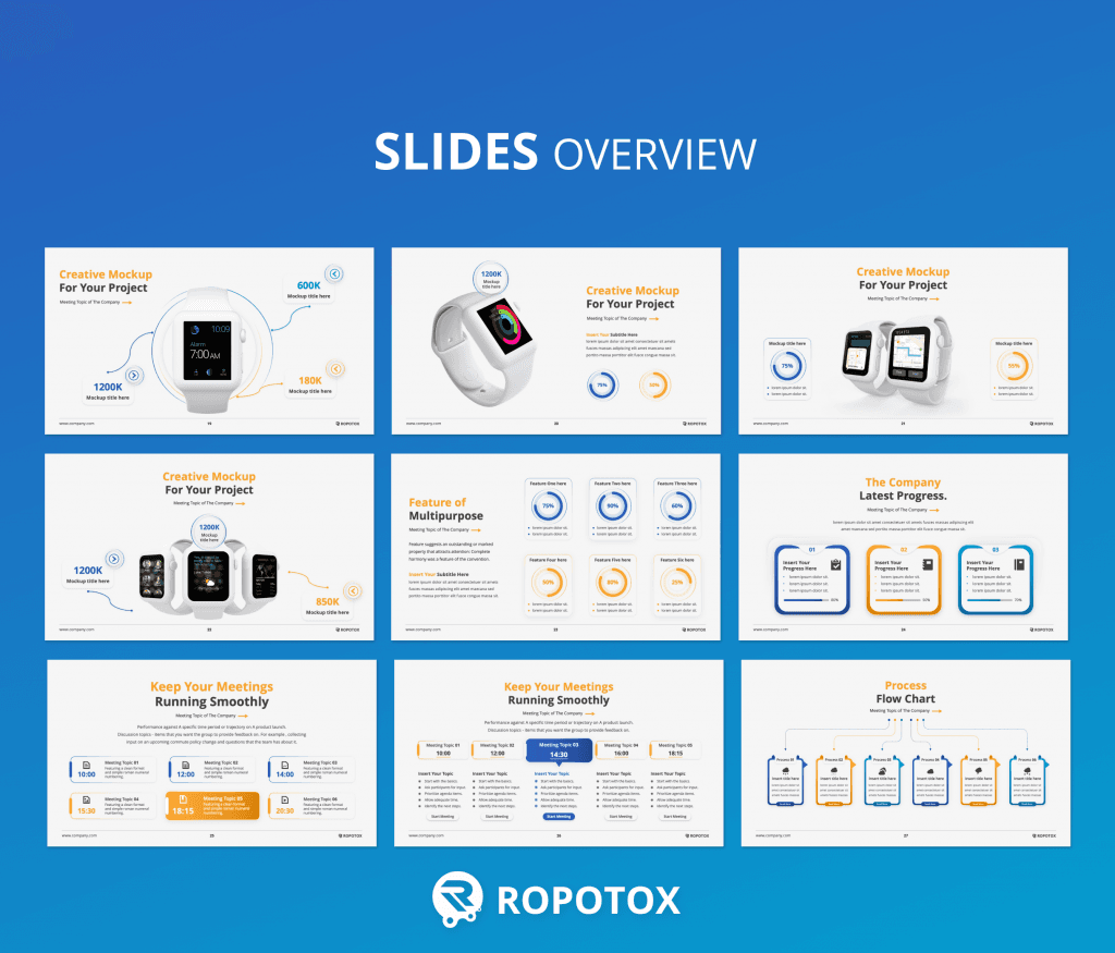 Ropotox 2021 Multipurpose Presentation Template