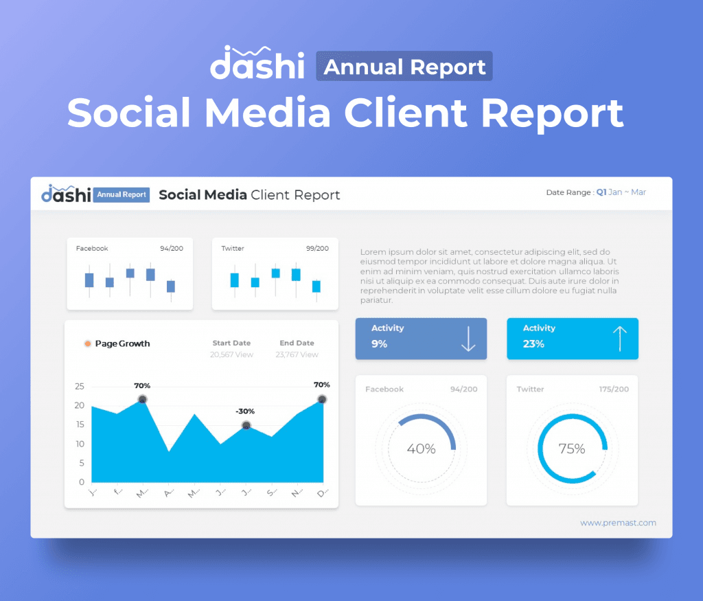 dashi Annual Report Presentation PPT