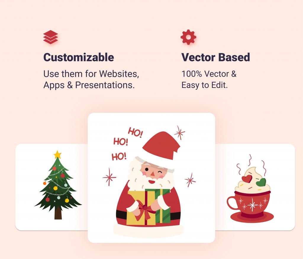 Christmas Illustrations Pack