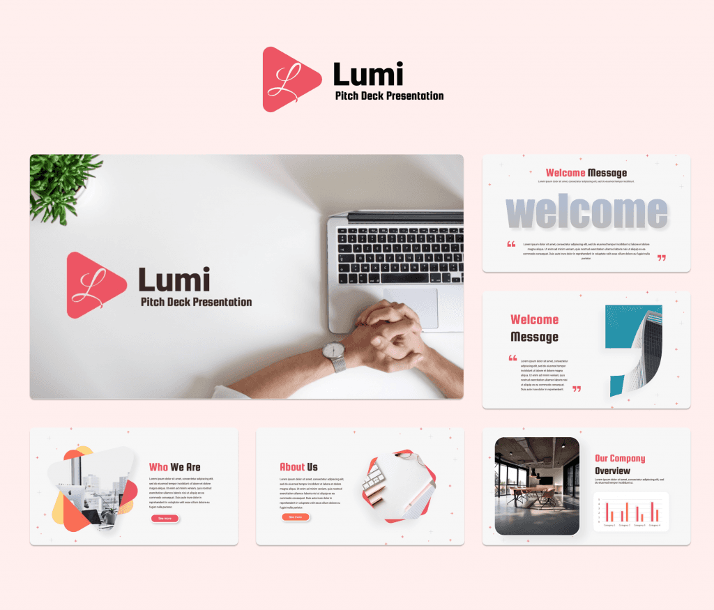 Lumi - Pitch Deck Presentation Template