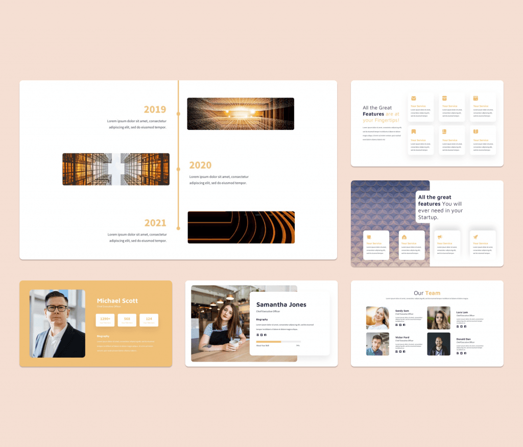 Upper -Startup PowerPoint Presentation Templates