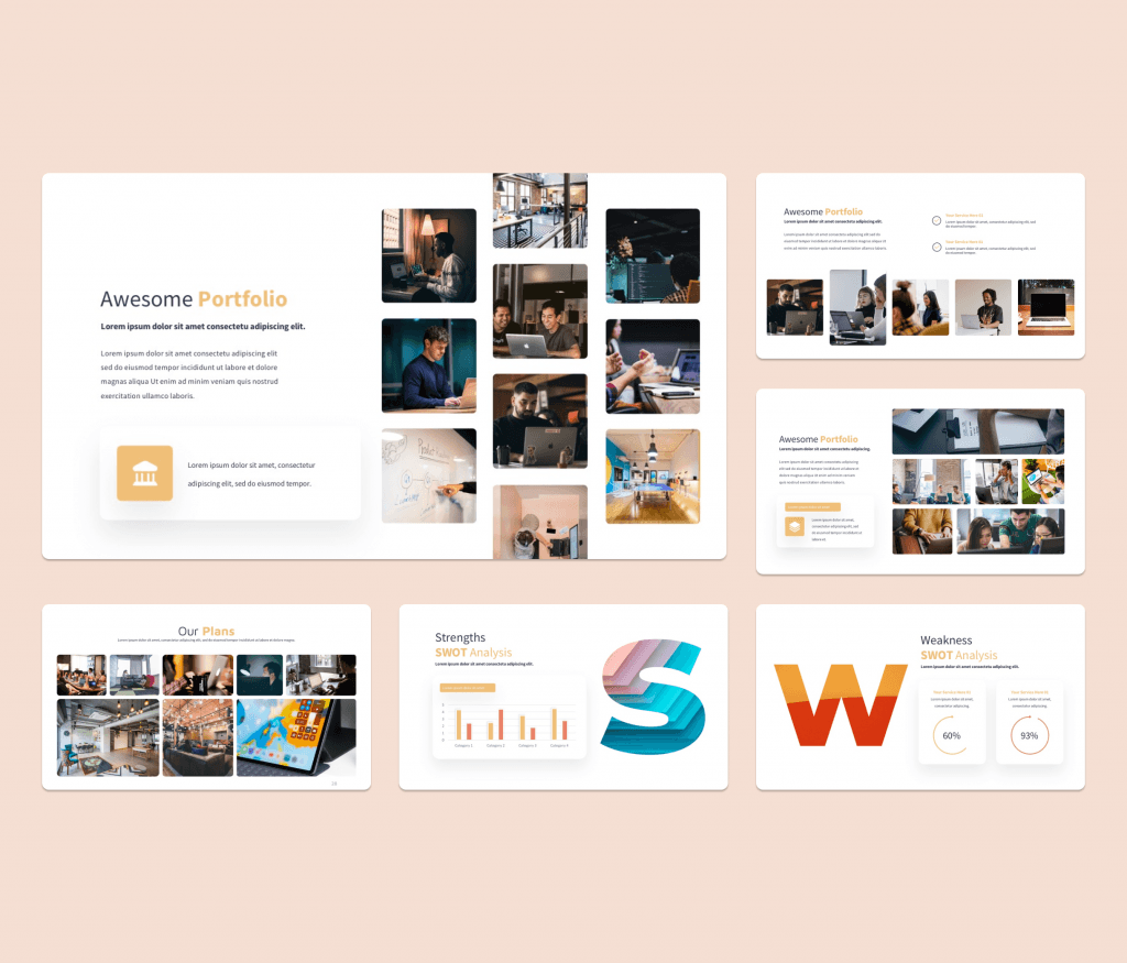 Upper -Startup PowerPoint Presentation Templates