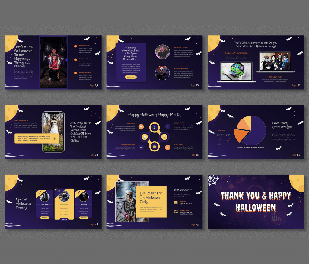 Horror – Halloween Theme PowerPoint Template