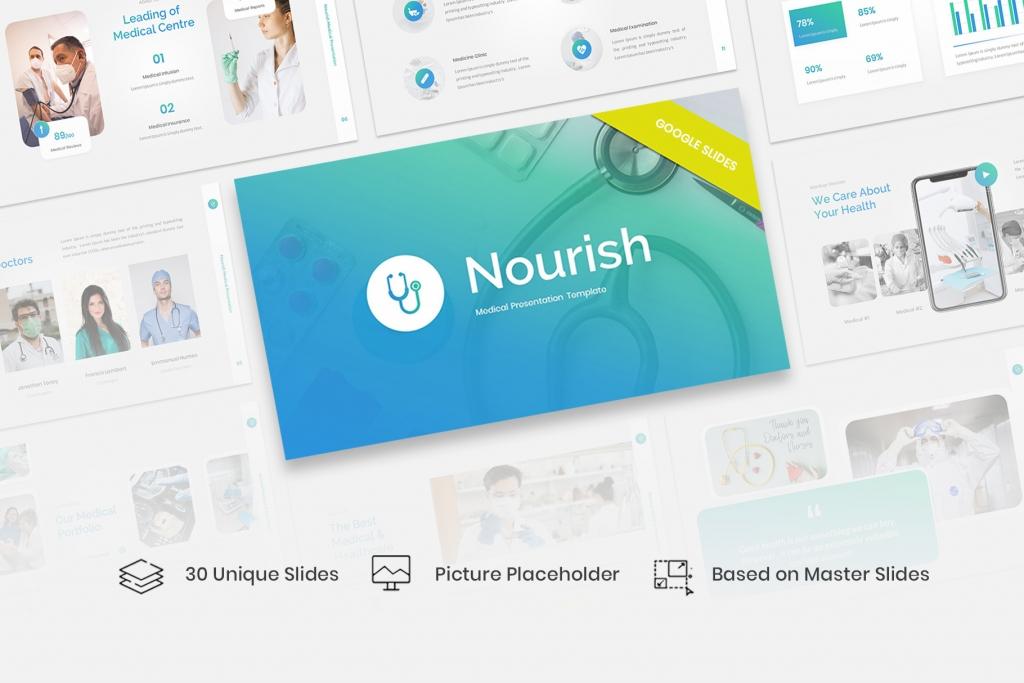 Nourish – Medical Google Slides Template