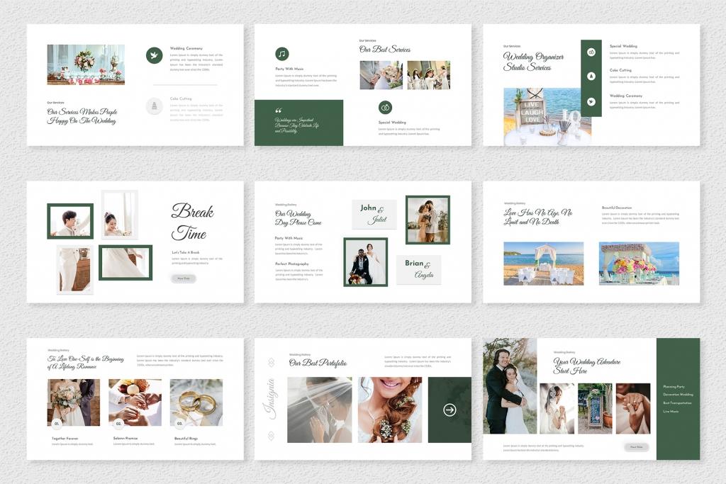 Insignia – Wedding Organizer PowerPoint Template