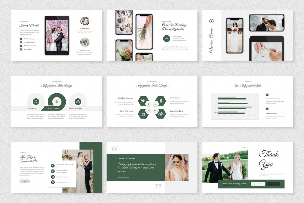 Insignia – Wedding Organizer PowerPoint Template