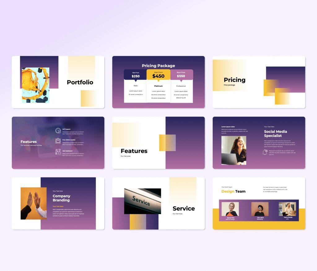 Pitchtrick Pitch deck PowerPoint Presentation Template