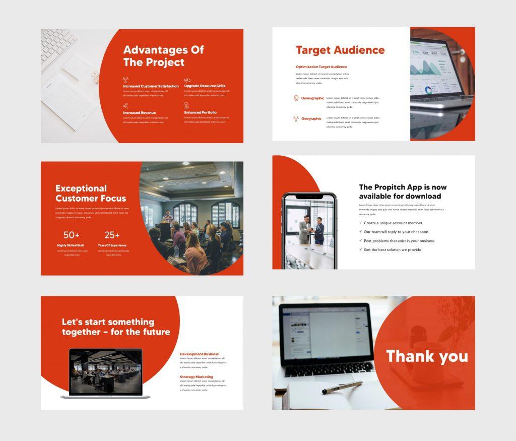 HUNTER Business Proposal - Presentation template