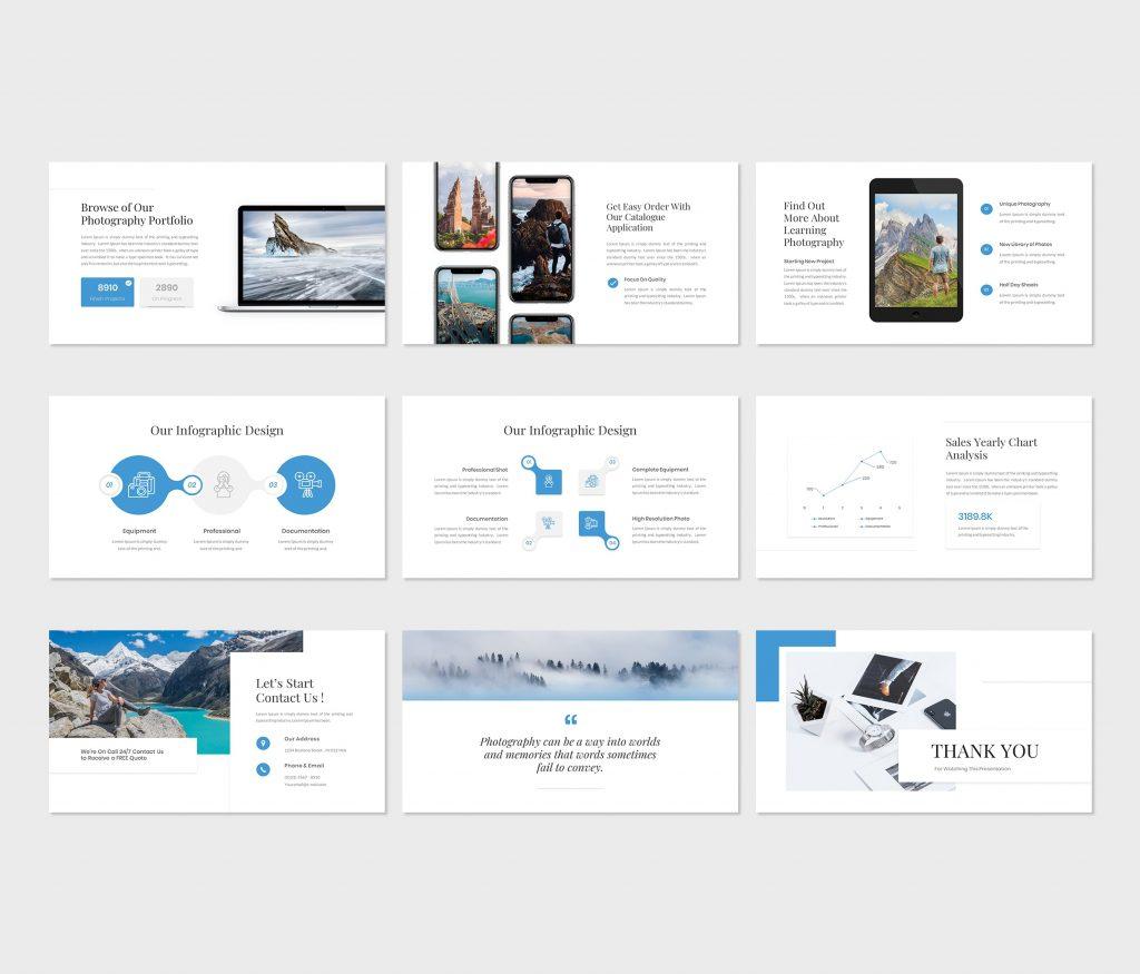 Vision - Photography &amp; Portfolio PowerPoint Template