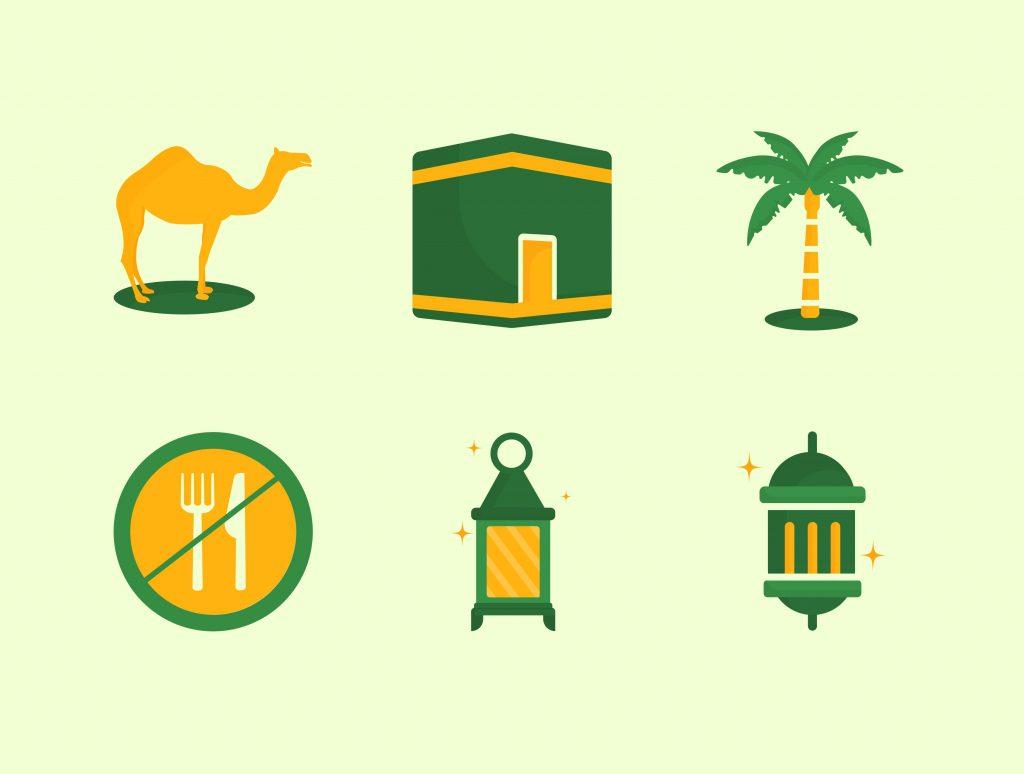 Ramadan Icon Set