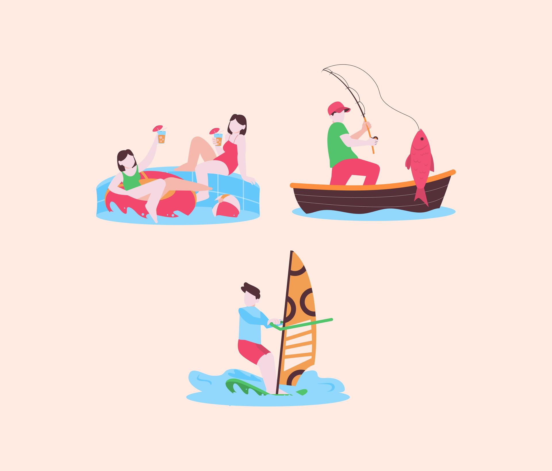 Summer Illustration Pack