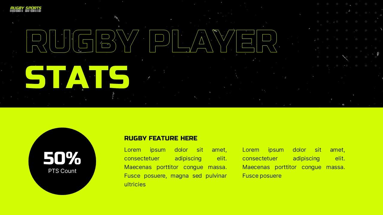 Rugby-Sports PowerPoint Template