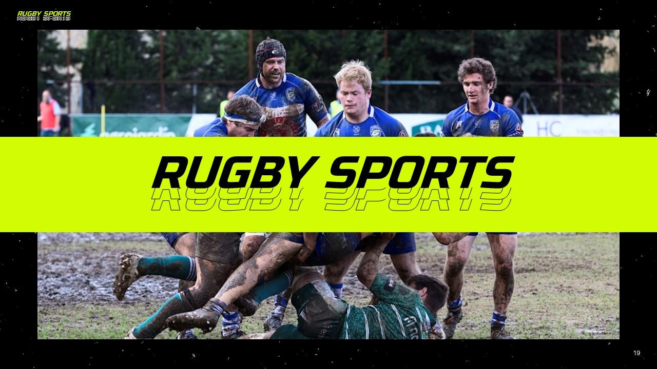 Rugby-Sports PowerPoint Template