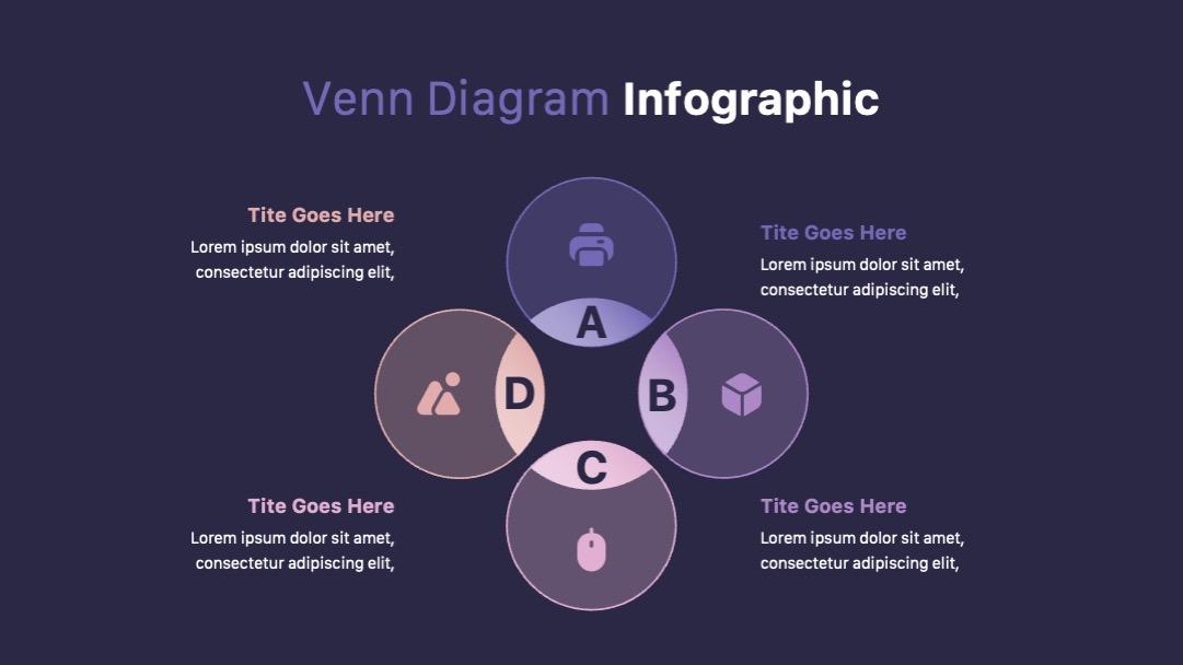 VenRam-Venn diagram PPTX Template