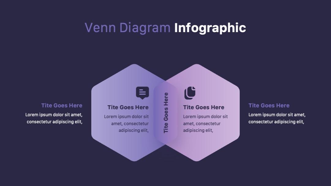 VenRam-Venn diagram PPTX Template