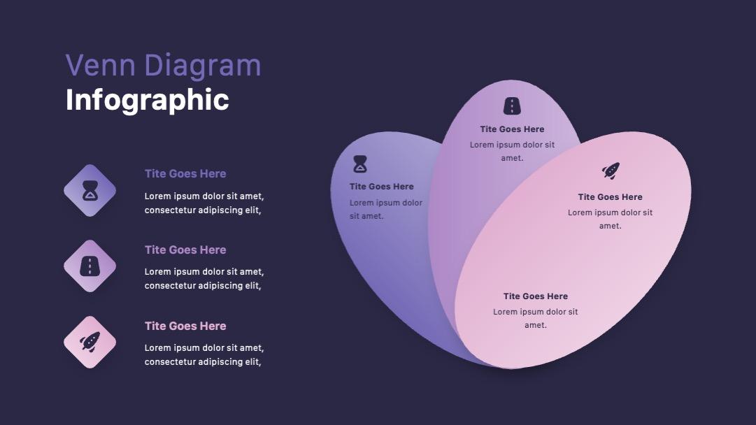 VenRam-Venn diagram PPTX Template