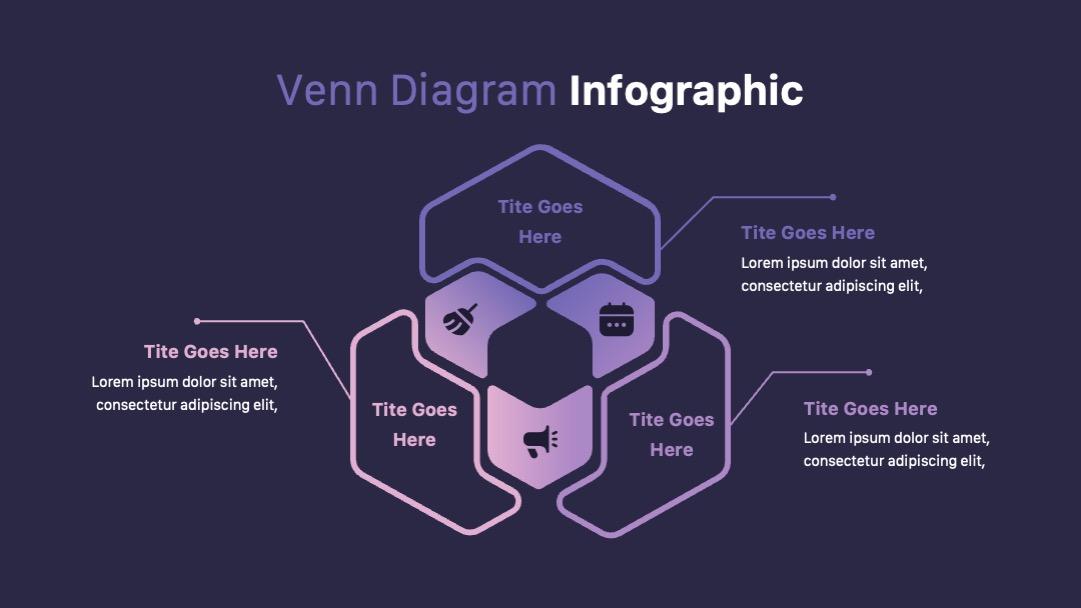 VenRam-Venn diagram PPTX Template