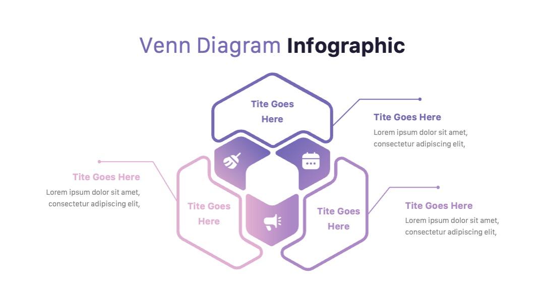 VenRam-Venn diagram PPTX Template