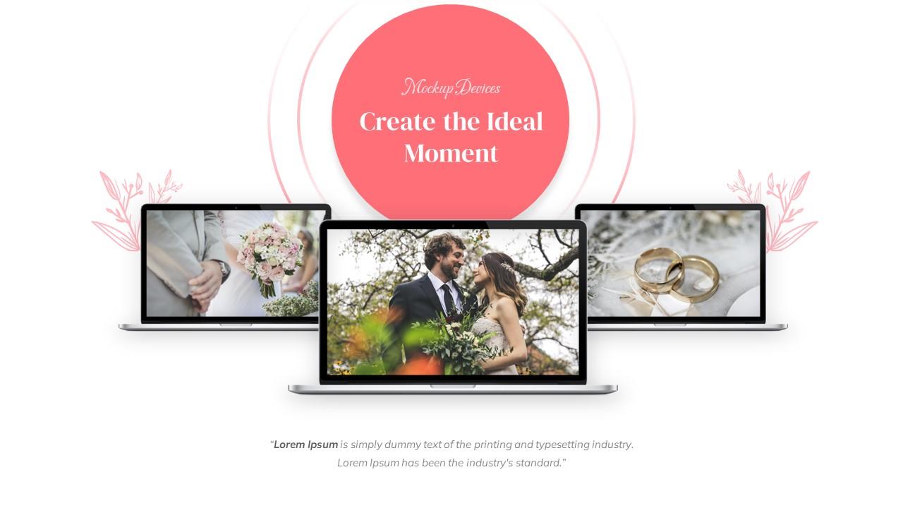 Wedding Organizer PowerPoint template