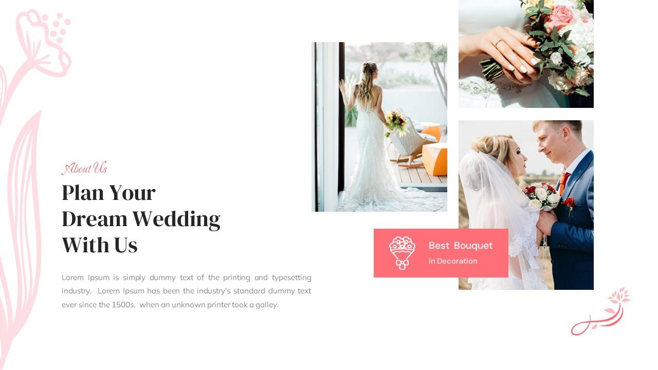 Wedding Organizer PowerPoint template