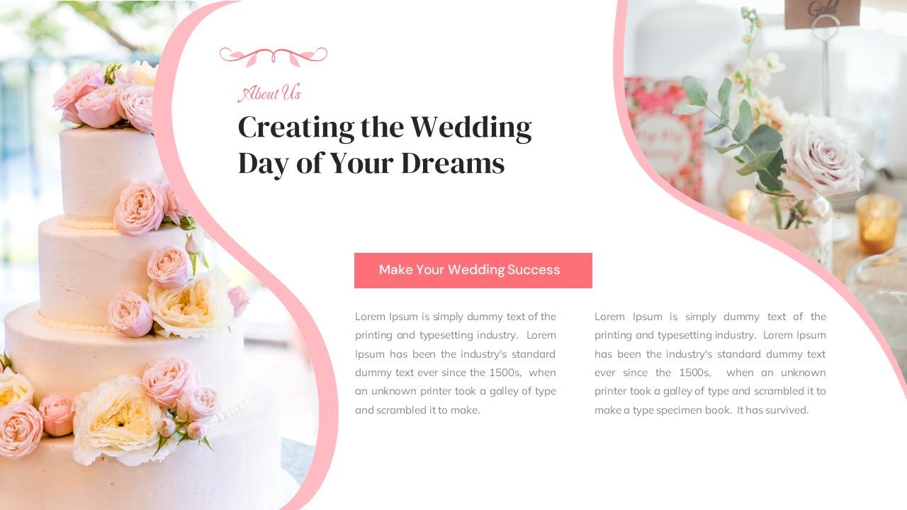 Wedding Organizer PowerPoint template