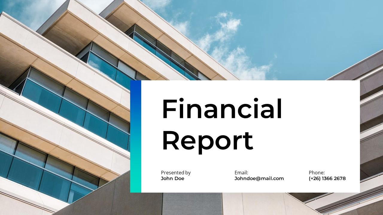 Financial Report PPTX